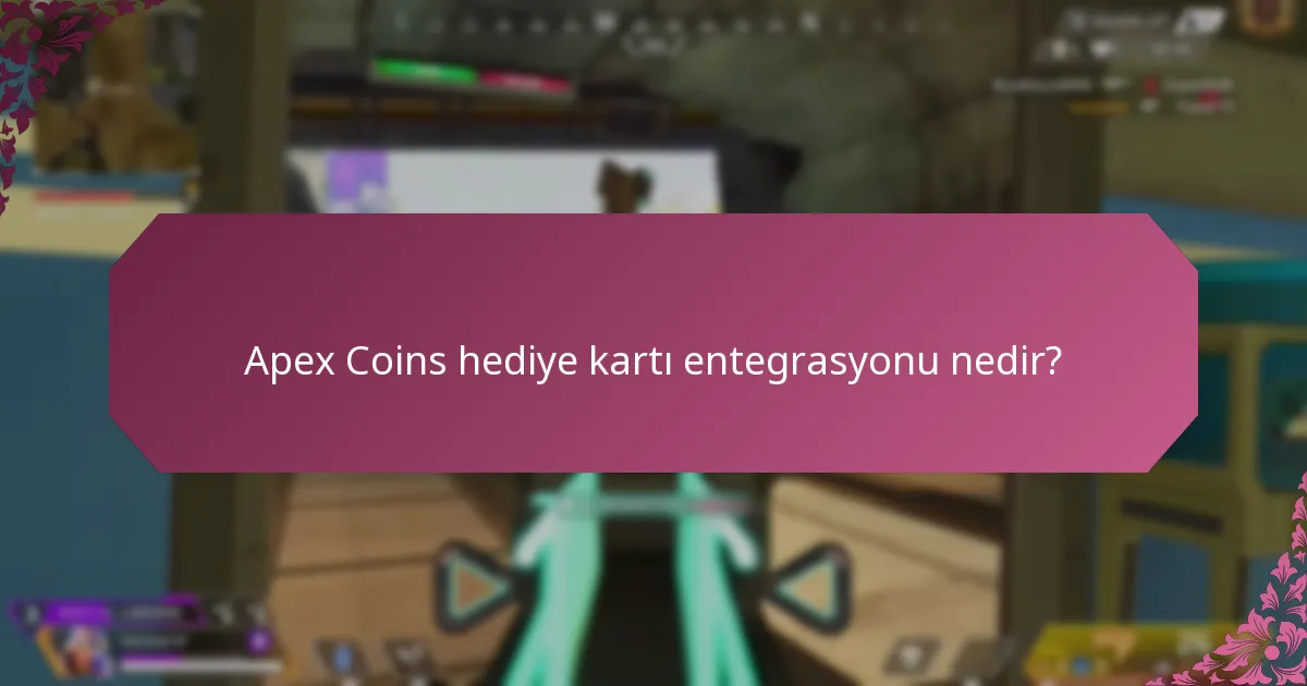 Apex Coins hediye kartlarını sadakat programlarıyla nasıl entegre edebilirim?