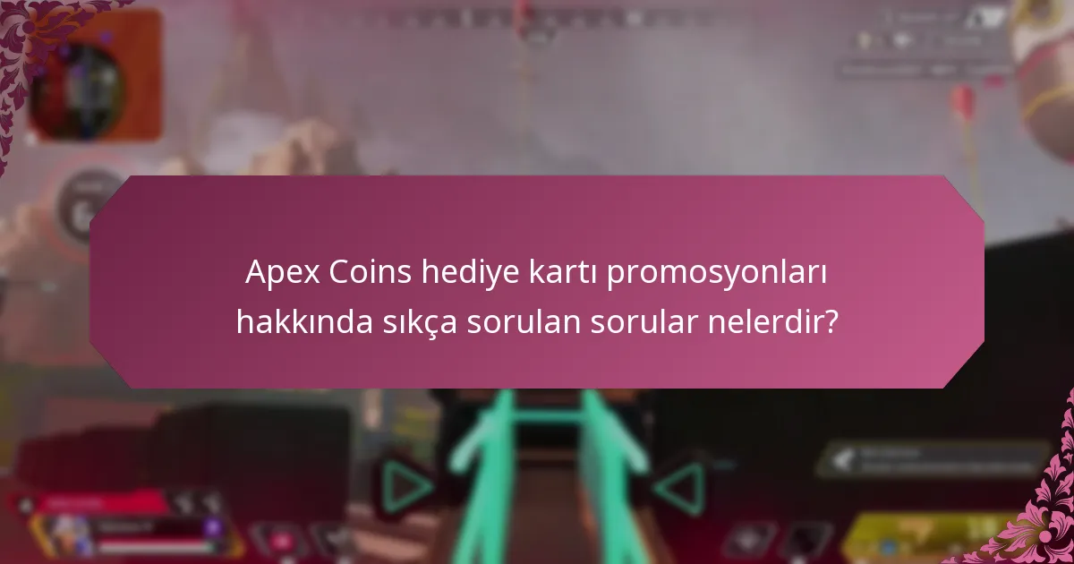 Apex Coins hediye kartı promosyonlarını nasıl kullanabilirim?