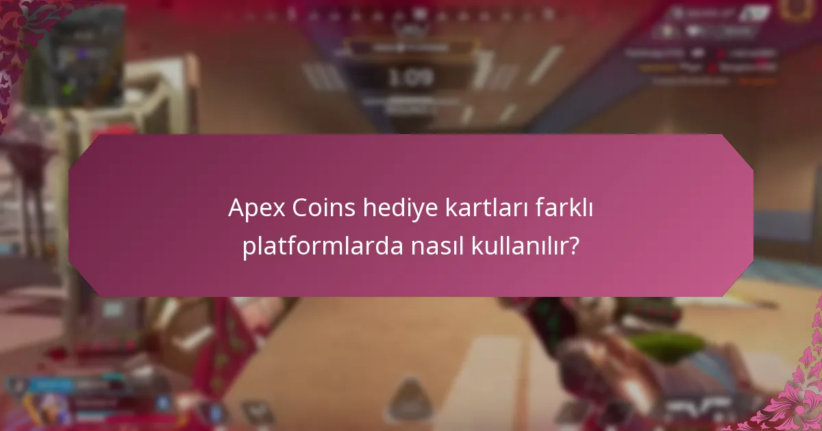 Apex Coins farklı platformlarda kullanılabilir mi?