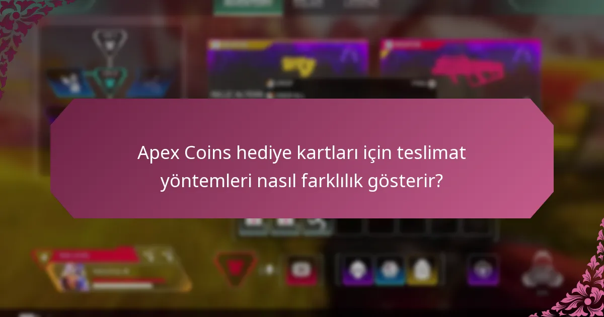 Apex Coins hediye kartlarını satın almak için en iyi seçenekler nelerdir?