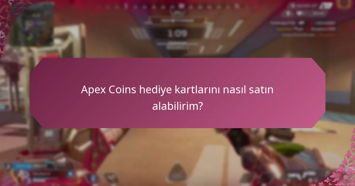 Apex Coins hediye kartlarını ne için kullanabilirim?