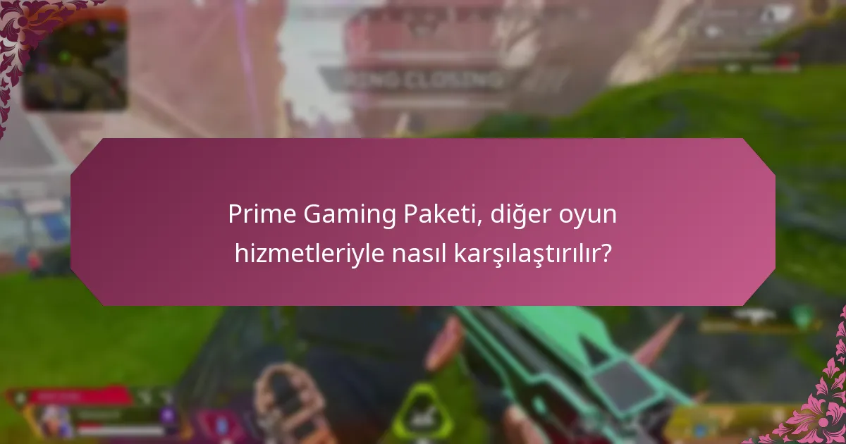 Prime Gaming Paketi ödüllerimi nasıl talep ederim?
